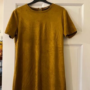 Zara Faux Suede Dress